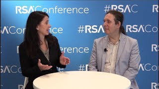 Behind the Mask with Alan Commike and Carolyn Crandall at RSAC 2019 [upl. by Cissiee19]