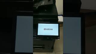 Kyocera TASKalfa MZ3200i Installation  Configuration shorts installation kyocera [upl. by Dygert336]