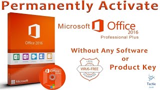 Permanently Activate Microsoft Office 2016 without Product Key or Software [upl. by Ahsietal579]