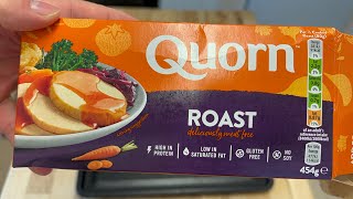 Quorn Roast Sunday Dinner Review [upl. by Anwadal]