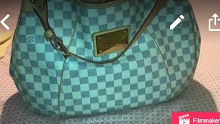 Louis Vuitton Galliera Pm Damier Azur [upl. by Suirtimed]