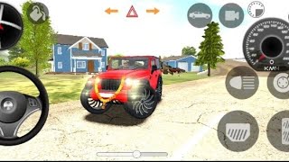 Dollar Song😈Modified Mahindra Red Thar  Indian Cars Simulator 3D  Android Gameplay 😇 [upl. by Elyrpa345]