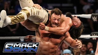 LA Knight overcomes Andrade in United States Title Match SmackDown highlights Sept 20 2024 [upl. by Palecek]