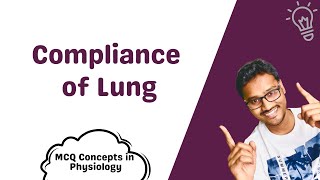 Compliance of Lung  MCQ concepts [upl. by Akiria]