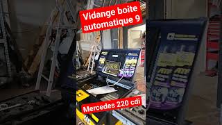 vidange boîte automatique sur cette Mercedes 220 cdi boîte auto [upl. by Noivert]