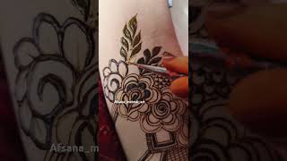 Floral bold flowermehndi henna hennaart wedding hennaartist hennadesign mehndidesign [upl. by Koch]