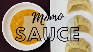 Momo Sauce  Momo Chutney  Spicy Momo Sauce  Dimsum Sauce  homemade momo  The zesty citrus [upl. by Atilek]