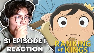 AND SO WE BEGIN  Ranking Of Kings REACTION Episode 1 [upl. by Inkster710]