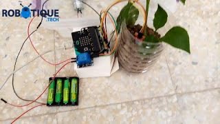 Réalisation dun système d’arrosage automatique avec Microbit [upl. by Tnahsarp]