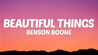 Benson Boone  Beautiful Things Lyrics [upl. by Cal]