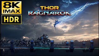 Thor Ragnarok • Led Zeppelin quotImmigrant Songquot • 8K IMAX HDR amp HQ Sound [upl. by Kinsley293]