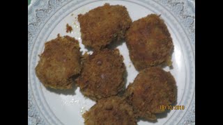 How to make the incredible and tasty Soya chunk Cutlet  Eggless Cutlet recipe [upl. by Nahgeem]