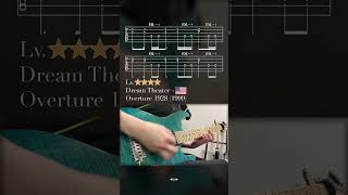 Dream Theater Overture 1928  GuitarTAB guitarcover guitartab dreamtheater overture1928 [upl. by Ceporah]