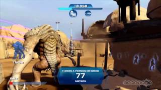 Rancor Rampage  Kinect Star Wars Gameplay [upl. by Ylim]