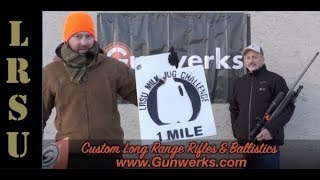 Christensen Arms 7mm Rem Mag vs 1 Mile Milk Jug Challenge  Ray Brown [upl. by Philips]