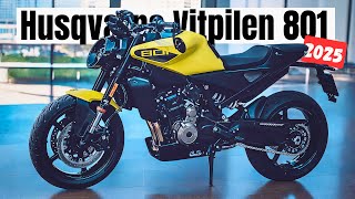 2025 Husqvarna Vitpilen 801 – First Look [upl. by Yleen]