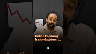 Indian economy is slowing down llashorts 1068 [upl. by Ehsrop]