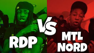 RDP VS MONTREALNORD  RAPPERS [upl. by Fitalludba391]