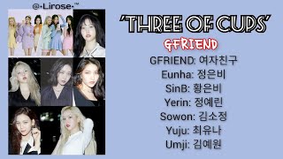 KARAOKE THREE OF CUPS  GFRIEND [upl. by Assirrac]