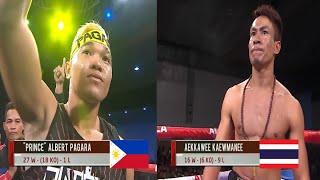 PAGARA vs KAEWMANEE  BOXING UNLIMITED [upl. by Yssac979]