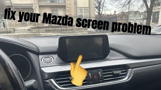 Mazda touch screen is not working blank blink and crashing problem fix [upl. by Carie]