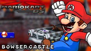 Mario Kart DS  50cc  Mario  Brute  Bowser Castle  Ep 591 [upl. by Onavlis]