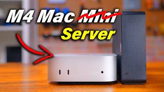 The New BEST Home Server  M4 Mac Mini [upl. by Nahsor904]