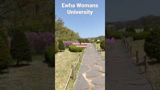 Ewha Womans University  one of the most beautiful university campus in Seoul  Must visit in Spring [upl. by Eentihw249]