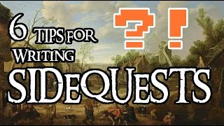 6 Tips for Writing SIDE QUESTS [upl. by Ahsilla]