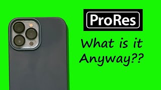 What is ProRes iPhone 13 pro Pro Max [upl. by Yrruc]