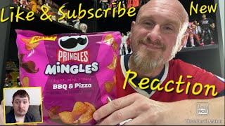 Reaction New Pringles Mingles BBQ amp Pizza Flavor My Review [upl. by Navanod338]