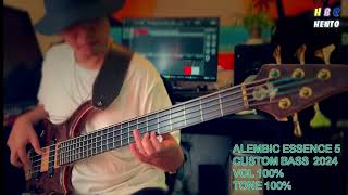 Alembic Essence 5 custom bass 2024 [upl. by Solegnave]