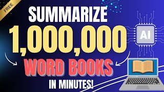 This AI Tool Summarizes MillionWord Books and Documents in Minutes [upl. by Adelric]