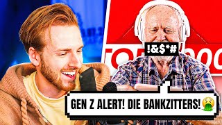 BANKZITTERS IN TOP 2000 reageren op boze boomers [upl. by Ahtiekahs]