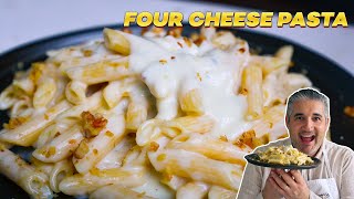 How to Make FOUR CHEESE PASTA Like an Italian [upl. by Lael145]