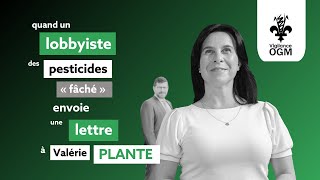 Quand un lobbyiste « faché » envoie une lettre à Valérie Plante [upl. by Gathers350]