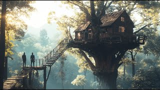 build HUGE TREE HOUSE under 50 K  Begin to end  ArtsportArtsport [upl. by Nayhr310]