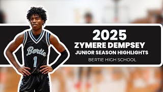 Zymere Dempsey Junior Season Highlights Bertie High School Team Trezz 2025 [upl. by Jonas]