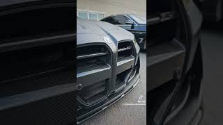 BMW M4 G82 oil change amp MHC carbon fiber grill install [upl. by Narine]