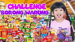 DOMINIQUE CHALLENGE BORONG SEMUA MAKANAN YANG ADA DI WARUNG🤩 KESUKAAN SEMUA DIBELI😍 trending [upl. by Noloc102]