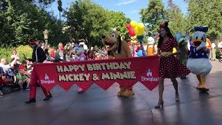 Disneyland  Mickeys 90th Birthday Parade [upl. by Aihcila]