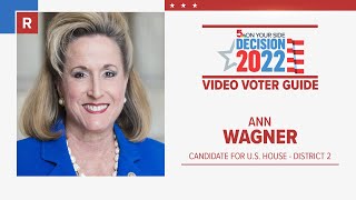 Missouri primary video voter guide Ann Wagner [upl. by Rock222]