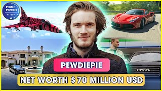 PewDiePie Net Worth 2023 Lifestyle Early Life Career and His Journey  People Profiles [upl. by Westley]