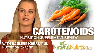 Carotenoids Benefits  Vitamin A Beta Carotene Supplement Review  National Nutrition [upl. by Jamison]