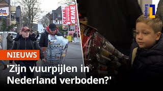 Vuurwerktoeristen uit Nederland kopen massaal hun knallers in Duitsland  1Limburg [upl. by Hsiri343]