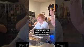 Ed Sheeran visits The Wieners Circle before Chicago concert edsheeran [upl. by Volnak]