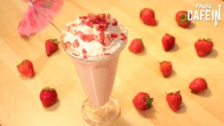 La recette du délicieux frappucino fraise [upl. by Alyse]