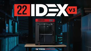 22 IDEX V3 The Best Workhorse 3D Printer for Engineering Materials 2024 [upl. by Midge]