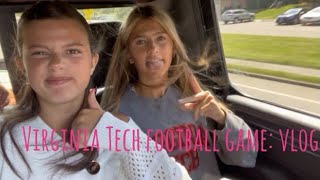 VIRGINIA TECH FOOTBALL GAME VLOG [upl. by Aserat]