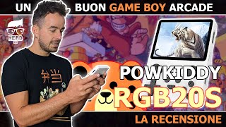 Un buon Game Boy Arcade Powkiddy RGB20S [upl. by Llenal]